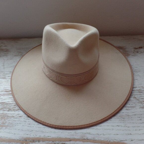 Lack of Color Ivory Rancher Hat SMALL - Picture 2 of 9